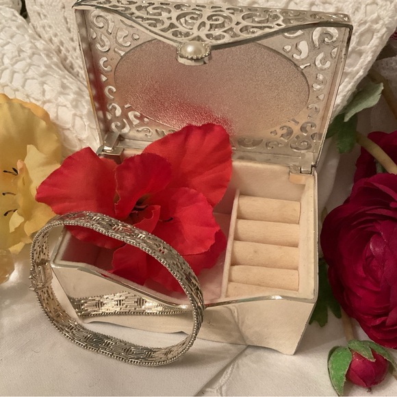 MILOR, ITALY 925 STERLING SILVER RICCO TWO-TONE GOLD/SILVER 8” BRACELET 22 GRAMS - Picture 2 of 16